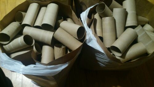 School Projects Craft Art Huge Lot 200+Empty Paper Towel Toilet Paper Tape Rolls