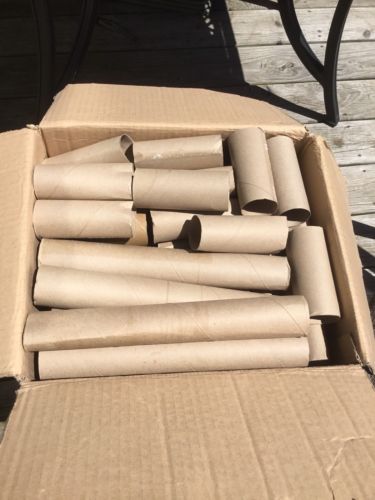 Huge Lot Of 100 Toilet Paper And 53 Paper Towel Rolls Cardboard Tubes Empty Craf