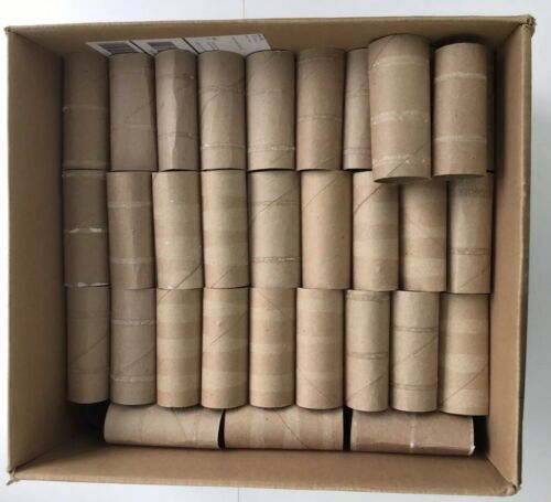 100 Count Of Clean Toilet Paper Rolls
