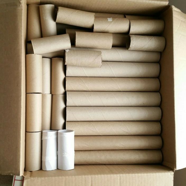 Empty Cardboard Rolls 200 Paper Towel Toilet Paper Tubes for Crafts