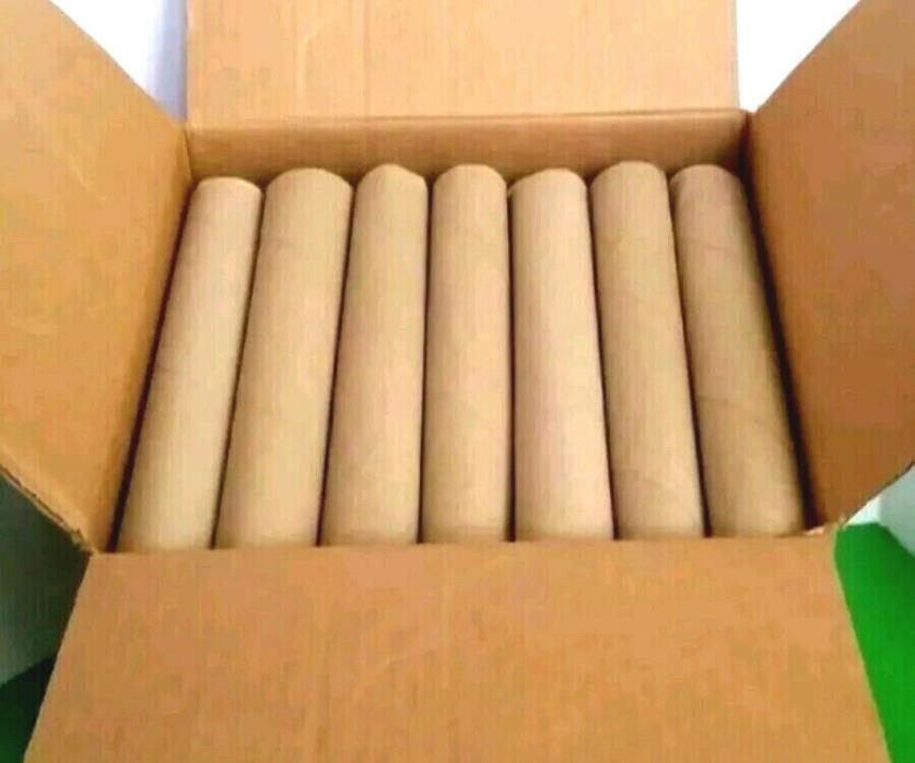 75 Empty Clean Paper Towel Rolls Tube