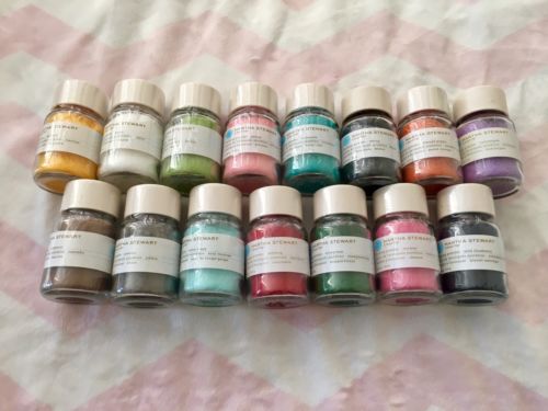 Martha Stewart Crafts Flocking Powder (lot Of 15 Colors) RARE!