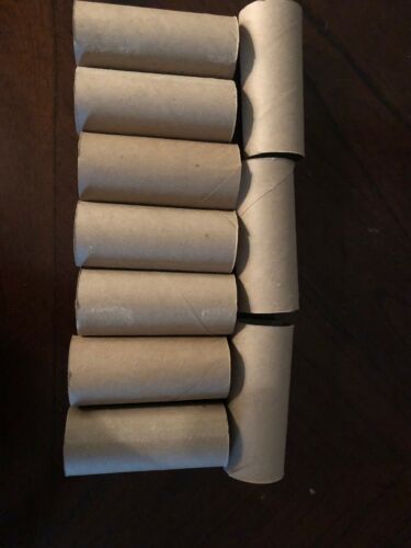 100 Empty Toilet Paper Rolls Art Craft Church School Minimal Glue Residue