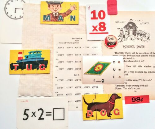 Vintage Ephemera Lot For Paper Crafts Junk Journals Scrapbooks Collages Decor