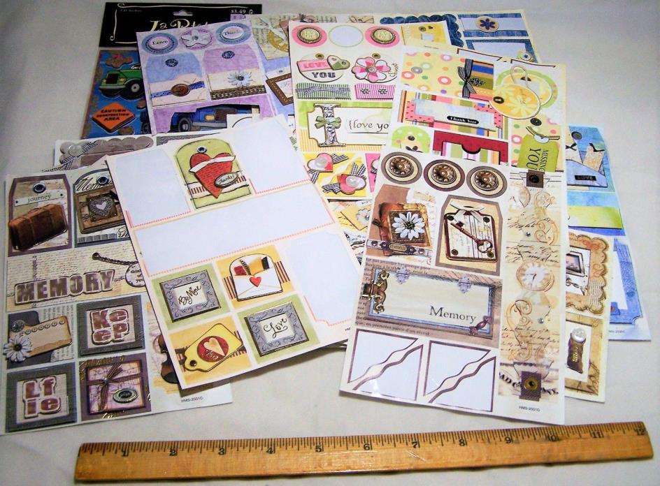 Lot Memories Direct Three Dimensional Embellishments Stickers Craft Supplies 118