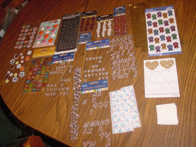 STICKER LOT MIXED ASSORTMENT OF STICKERS CRAFTS DECORATIONS SCRAPBOOK