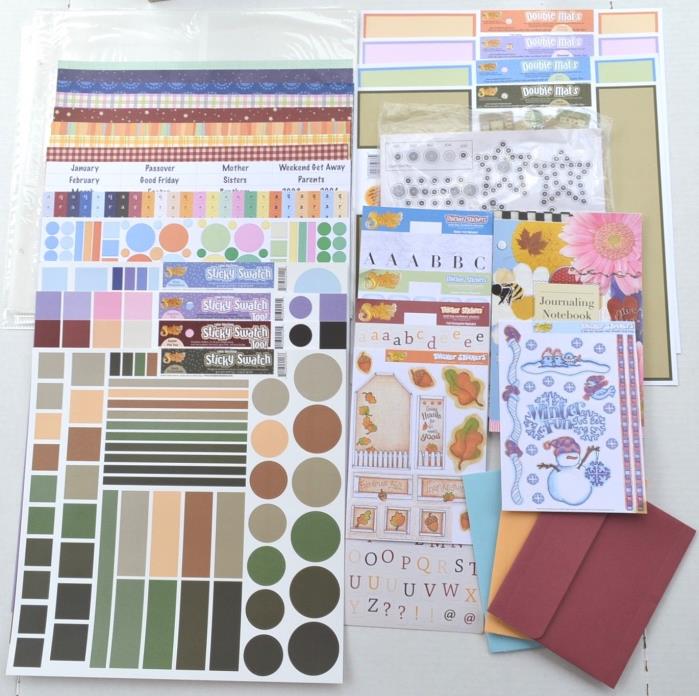 HUGE Scrapbooking Lot of Supplies Materials - Beginner to Experienced