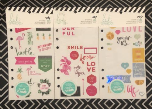 Used - Heidi Swapp Sticker Books Lot
