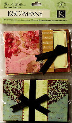 K & Company Brenda Walton Madeline Journal Pockets Embellishments