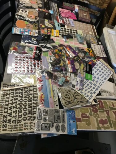 Mixed Lot Over 40 Packs Scrap booking Rub-0ns Words Letters Shapes Holidays New