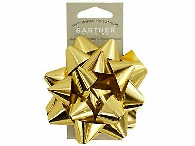 bulk buys Gold Star Self-Adhesive Gift Bow - Pack of 12