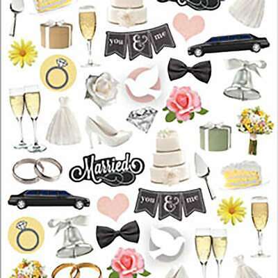Paper House Life Organized Micro Stickers   Wedding Day 767636821248