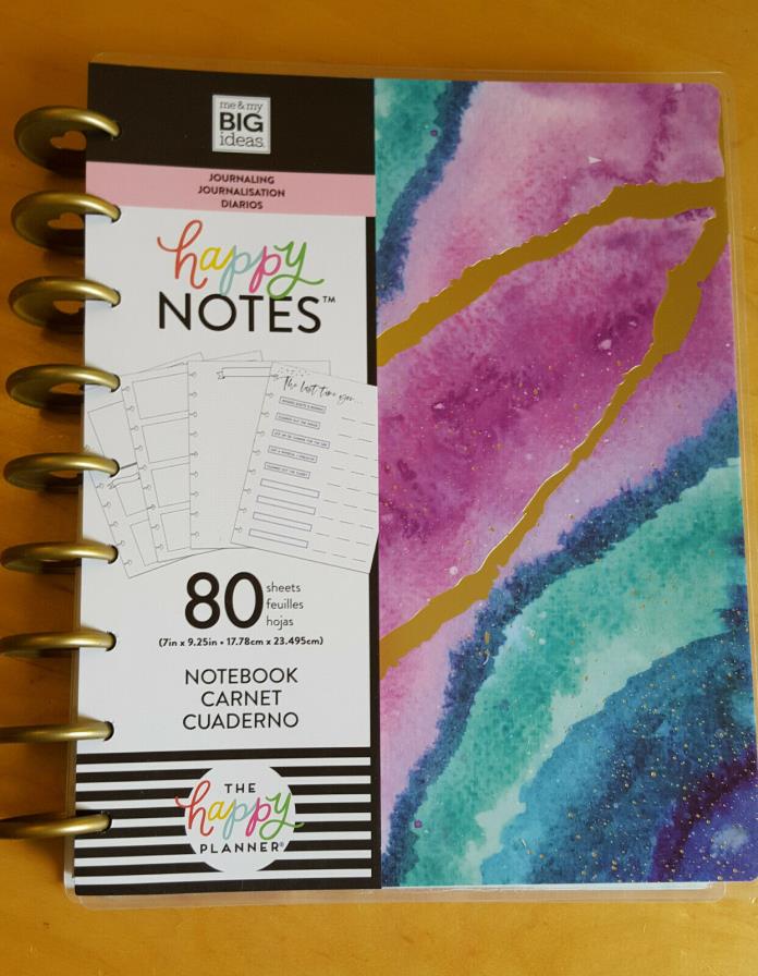 NEW Happy Planner JOURNAL notebook Agate MAMBI