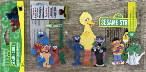 Jolee's Boutique Sesame Street The Gang HTF Scrapbooking 3D Stickers