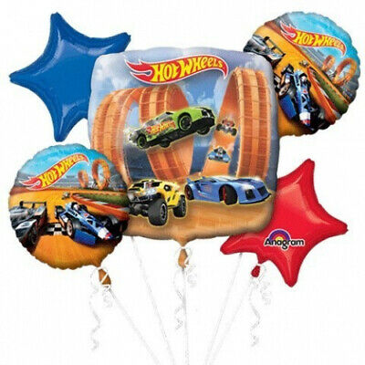 Hot Wheels Racer Bouquet Of Balloons Anagram Mytoddler New. Huge Saving