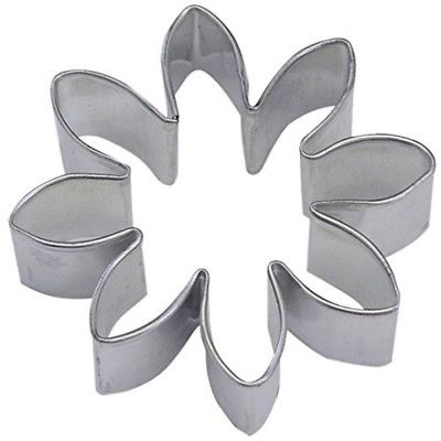 Flower or Daisy Tin Cookie Cutter 7.6cm B0988. Flowers OTBP. Free Delivery