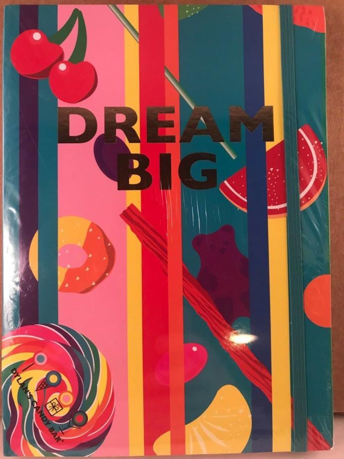 Dyyan's Candy Bar Journal Diario DREAM BIG lined pages perforated sheets 160 pgs