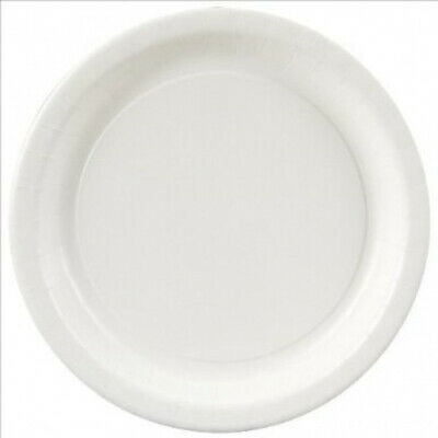(white) - 18cm Paper Dessert Plates, White, 20ct. UNIQUE. Huge Saving