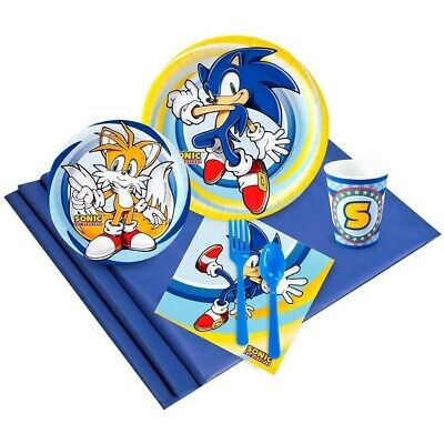 Sonic the HedgeHog 16-Guest Party Pack. Unbranded. Shipping is Free