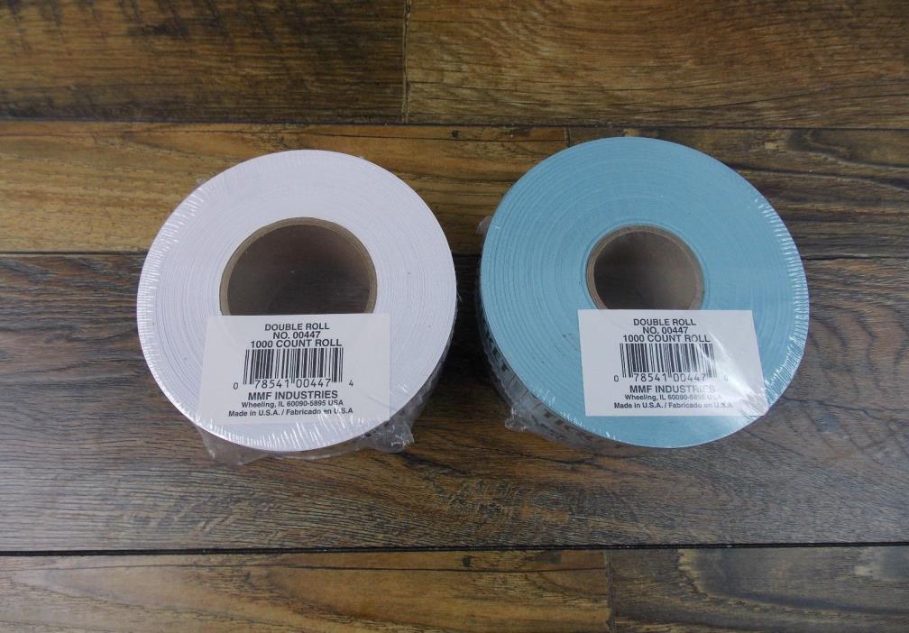 2000 50/50 SPLIT THE POT DOUBLE STUB KEEP THIS COUPON RAFFLE TICKETS 2 ROLLS