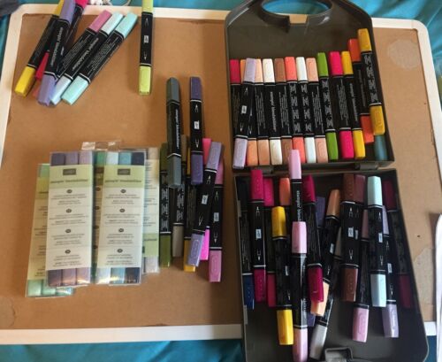 56+ Stampin Up Blendabilities Alcohol Markers + Case