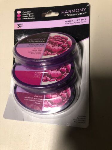 Spectrum Noir Harmony Water Reactive Ink Pads 3 pack - Pink Tulip