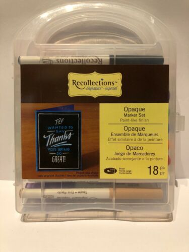 Recollections Opaque Marker set 18 pc.