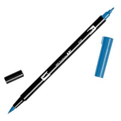 Tombow Dual Brush Marker Open Stock 535 Cobalt Blue 085014565622