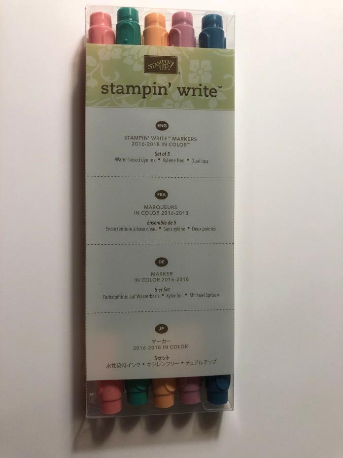 Stampin' Up 2016-2018 In-Color Markers