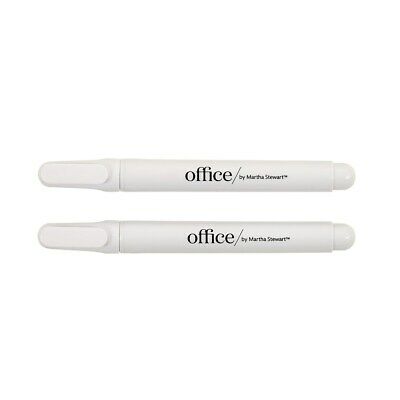 Office by Martha Stewart Liquid Chalk Markers 2 Pack White (28647) 1773310