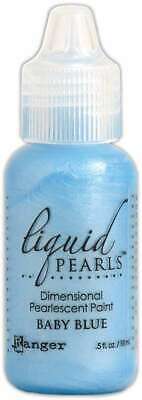Liquid Pearls Dimensional Pearlescent Paint .5oz Baby Blue 789541001959