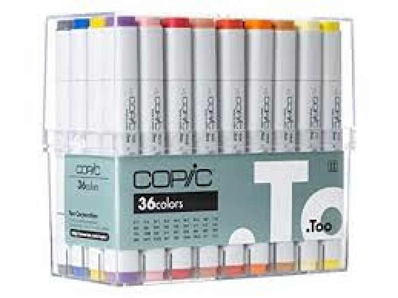Copic Classic Too Marker Products 36 BASIC COLOR PENS