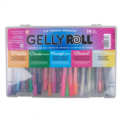 Gelly Roll Pens Gift Set 74/Pkg
