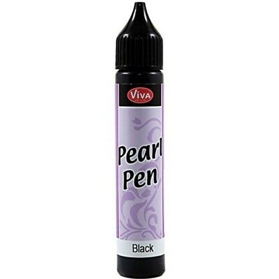 Viva Decor 116280001 .8-Ounce Pearl Color Pen, Black
