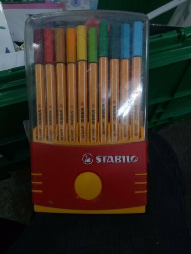 Stabilo 20 Point 88 Fineliner 0.4mm Pens For Fine Writing, Drawing & Sketching