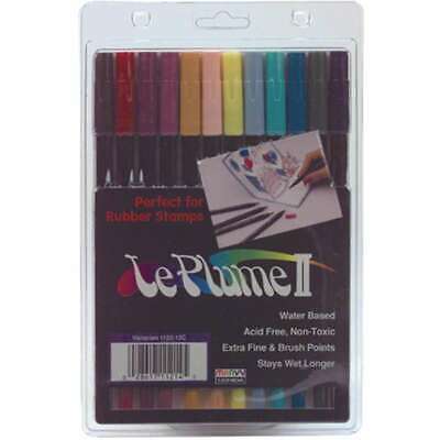 Le Plume II Double-Ended Markers 12/Pkg Victorian 028617112145