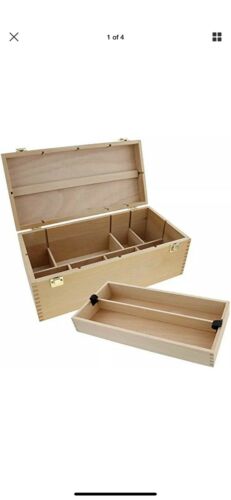 Artist Art Tool & Sketch Boxes Wood Pastel, Pen, Marker Storage With Drawer(s)