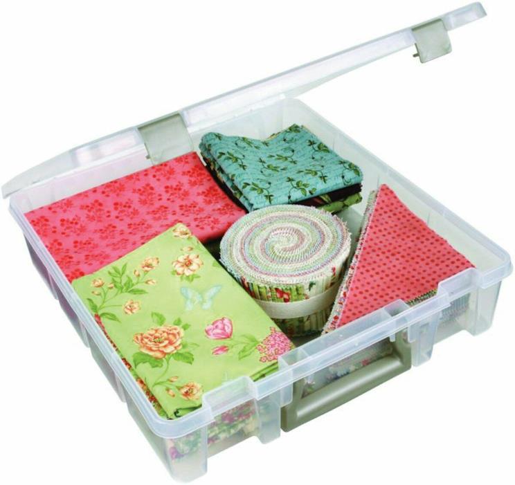 ArtBin Super Satchel 1-Compartment Box- Plastic Art and Craft Supply Storage Con