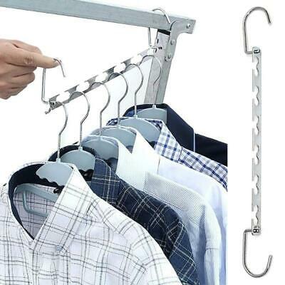 Home Storage Clothes hanger Metal Multi-port Support Hangers for clothes with Ho