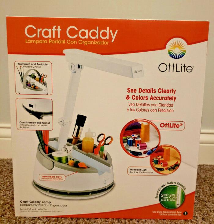 OttLite Craft Caddy Natural Daylight Lamp