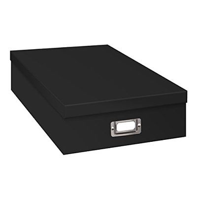 Pioneer Jumbo Scrapbook Storage Box BLACK 14.75