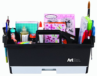 Art/Craft Supply Caddy - black/Gray