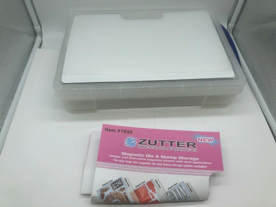 Zutter Magnetic Die & Stamp Storage box kit