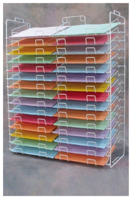 Paper Rack  30 Slot 12