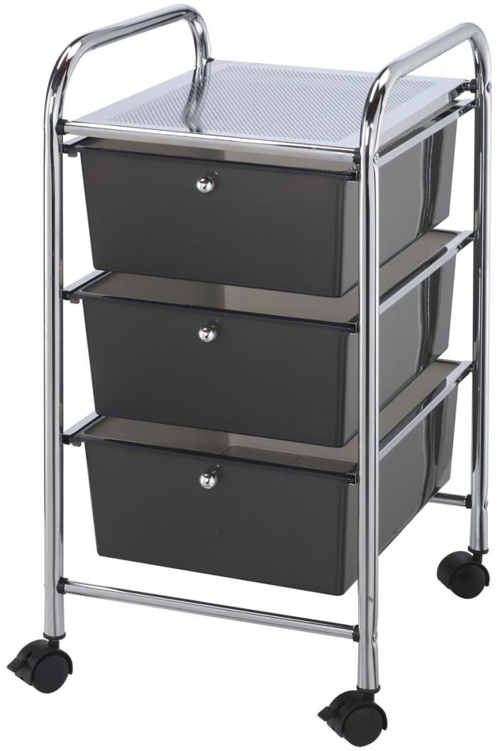 Storage Cart W/3 Drawers-13