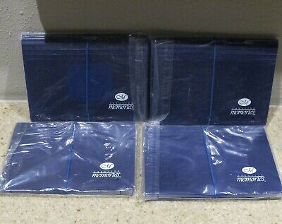CREATIVE MEMORIES BLUE ACCORDION ORGANIZERS - 5.5