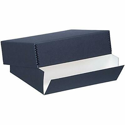 Museum Archival Drop-Front Storage Box, Acid-Free With Metal Edges, 14.5 X 18.5