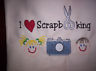 Free personalizing New embroidered bag I love scrapingbooking/Precious moments