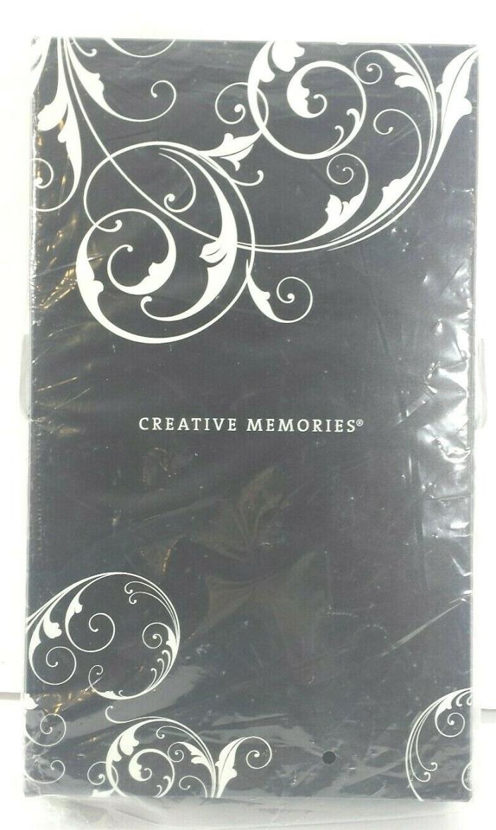 Creative Memories Power Sort Box Holds 1200 Photos Swirl Organizer Covered New