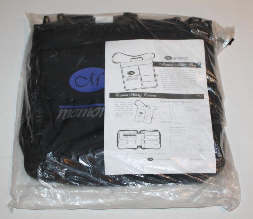 Creative Memories Memory Mate Organizer Bag Storage Tote 3-Ring Binding NEW PKG!